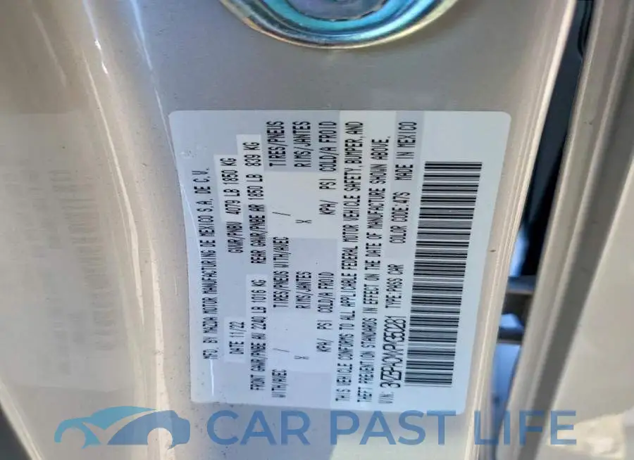 3MZBPACMXPM350281# 13