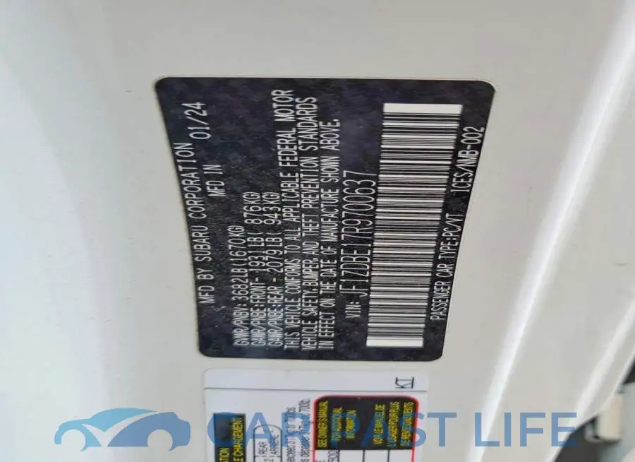 JF1ZDBE17R9700637# 12