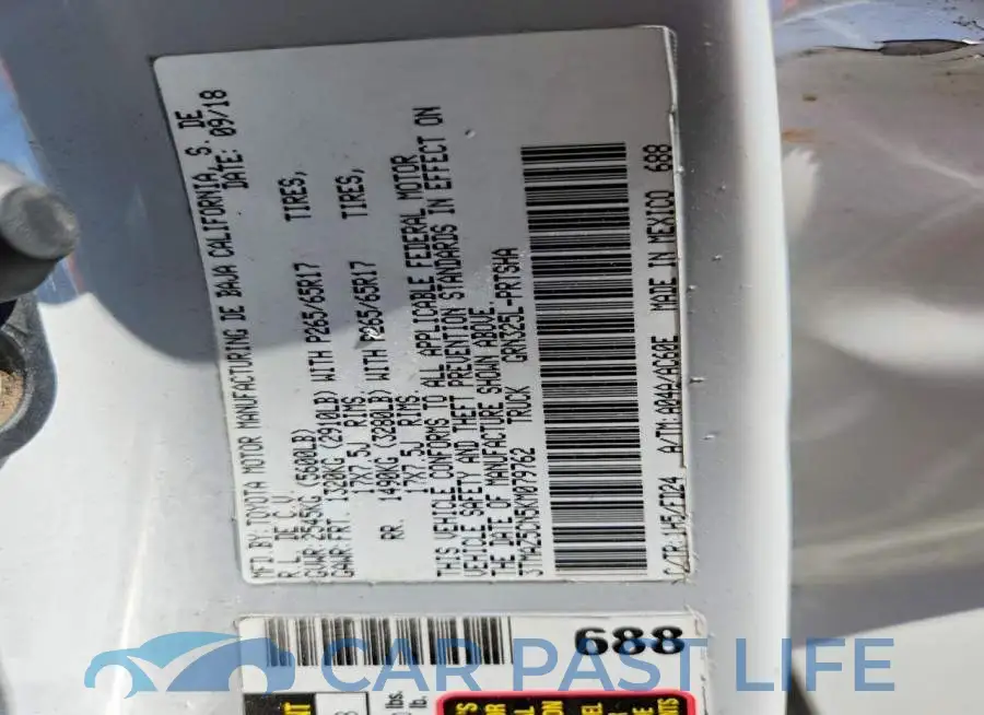 3TMAZ5CN5KM079762# 14