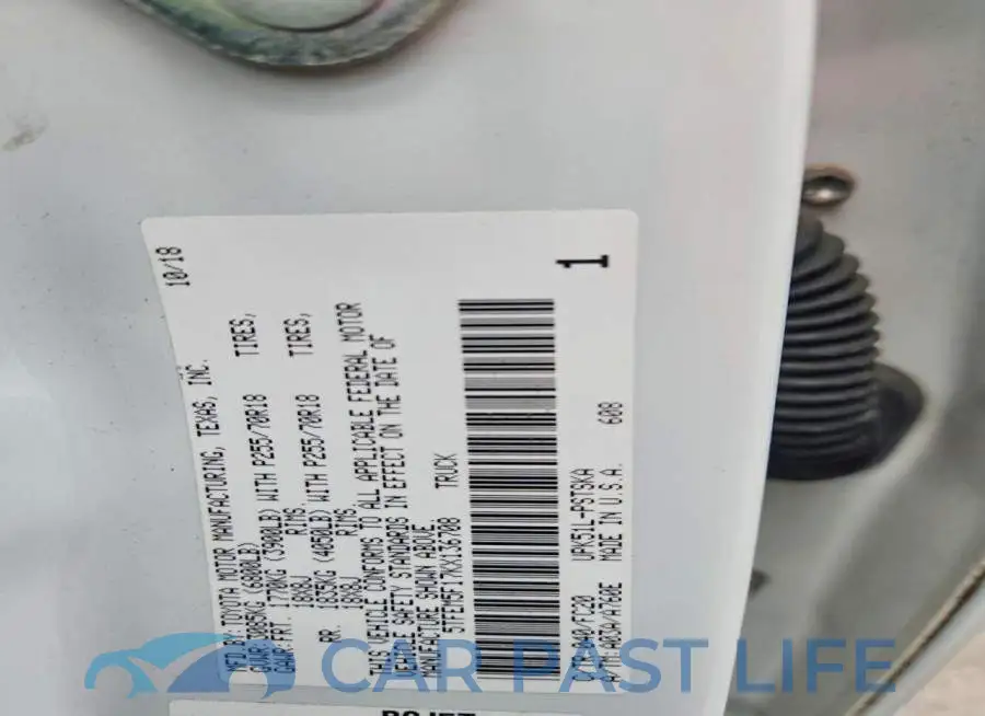 5TFEM5F17KX136708# 12