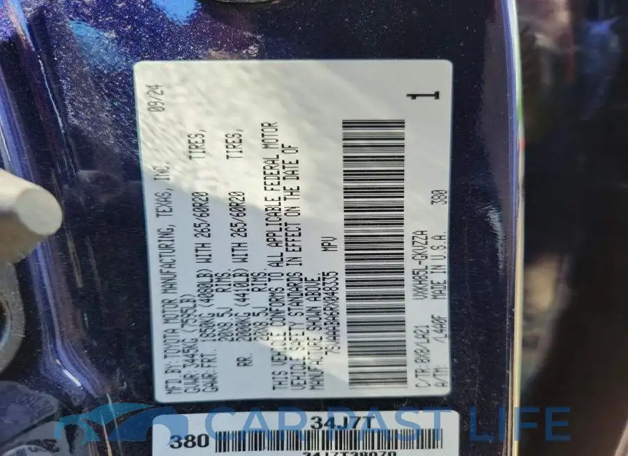 7SVAAABA6RX048335# 13