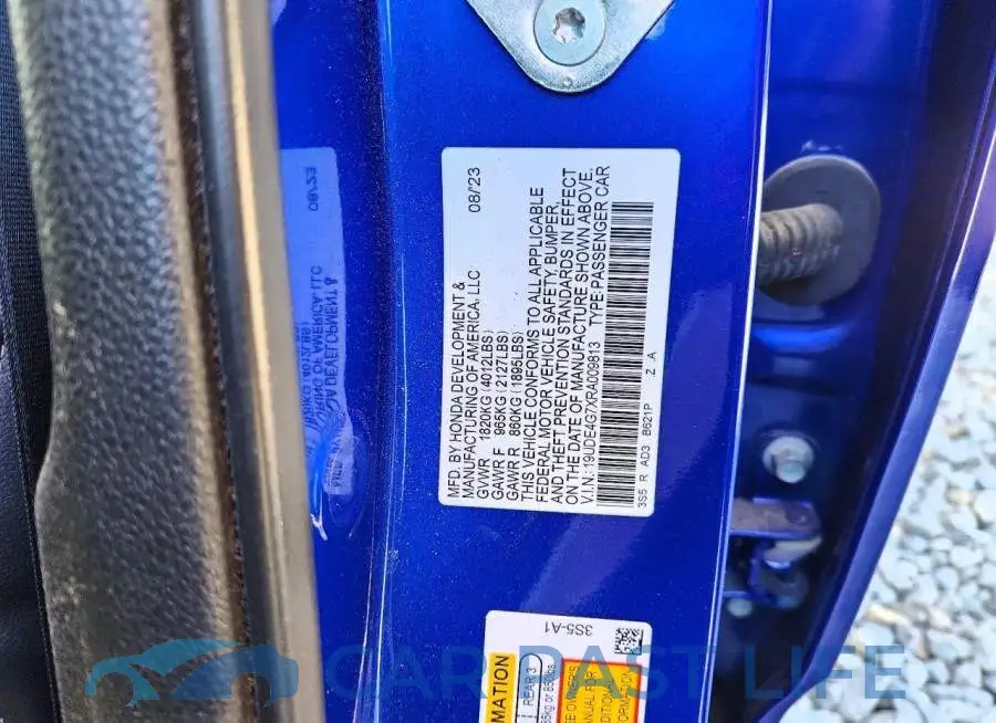 19UDE4G7XRA009813# 12