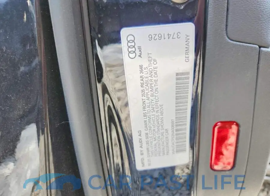 WAUDACF53NA008997# 12