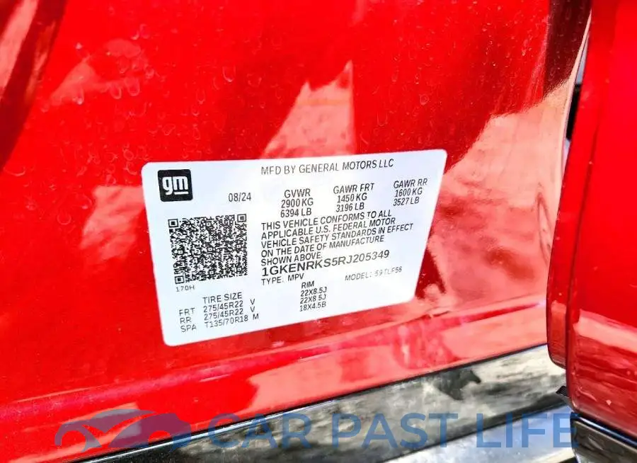 1GKENRKS5RJ205349# 13