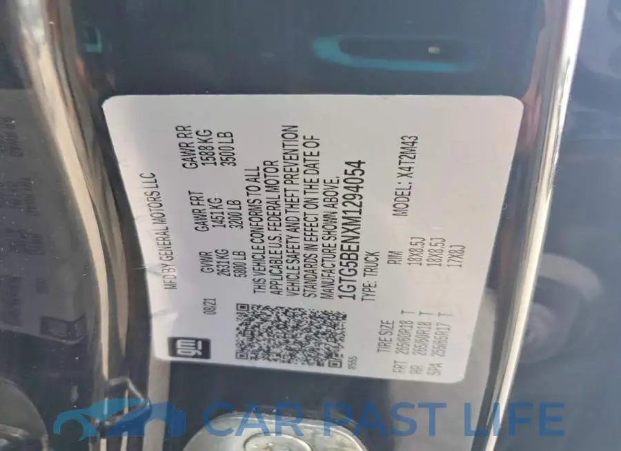 1GTG5BENXM1294054# 13