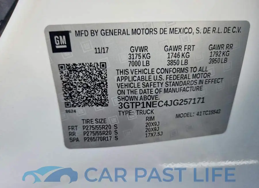 3GTP1NEC4JG257171# 13