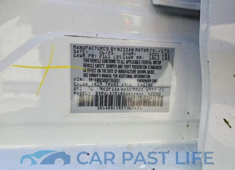 3N1AB8CV8SY360651# 12
