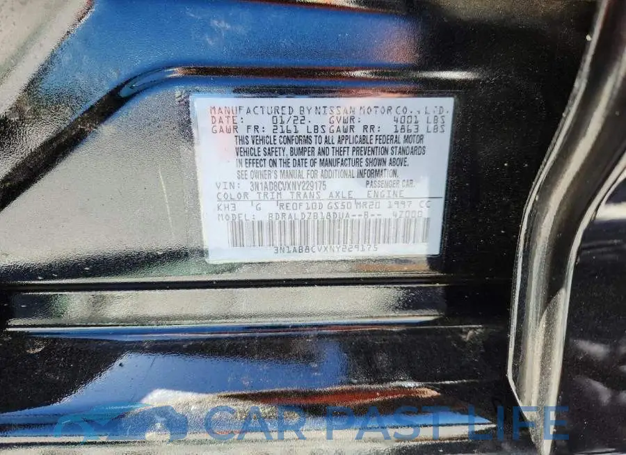 3N1AB8CVXNY229175# 12
