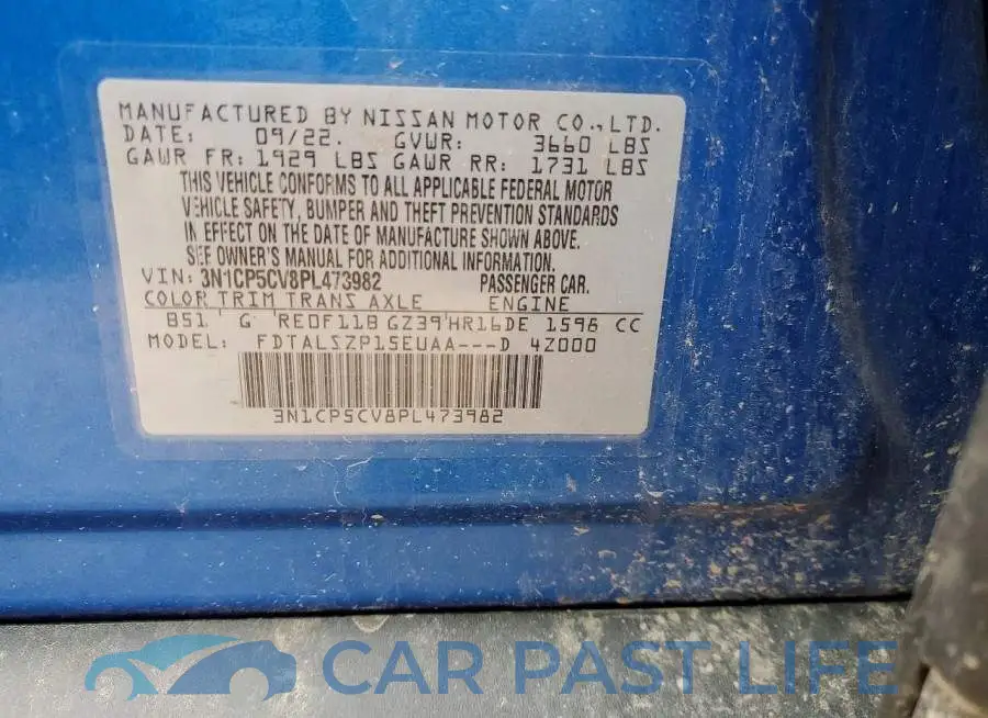 3N1CP5CV8PL473982# 14