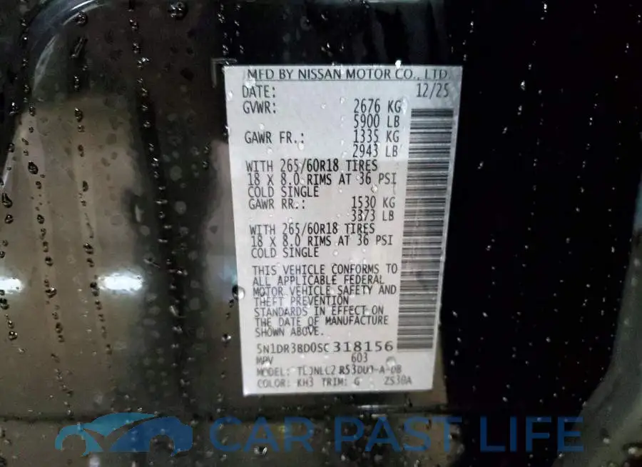 5N1DR3BD0SC318156# 13