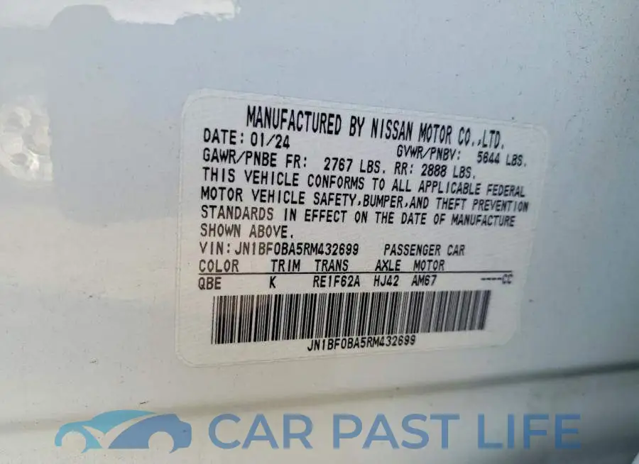 JN1BF0BA5RM432699# 13
