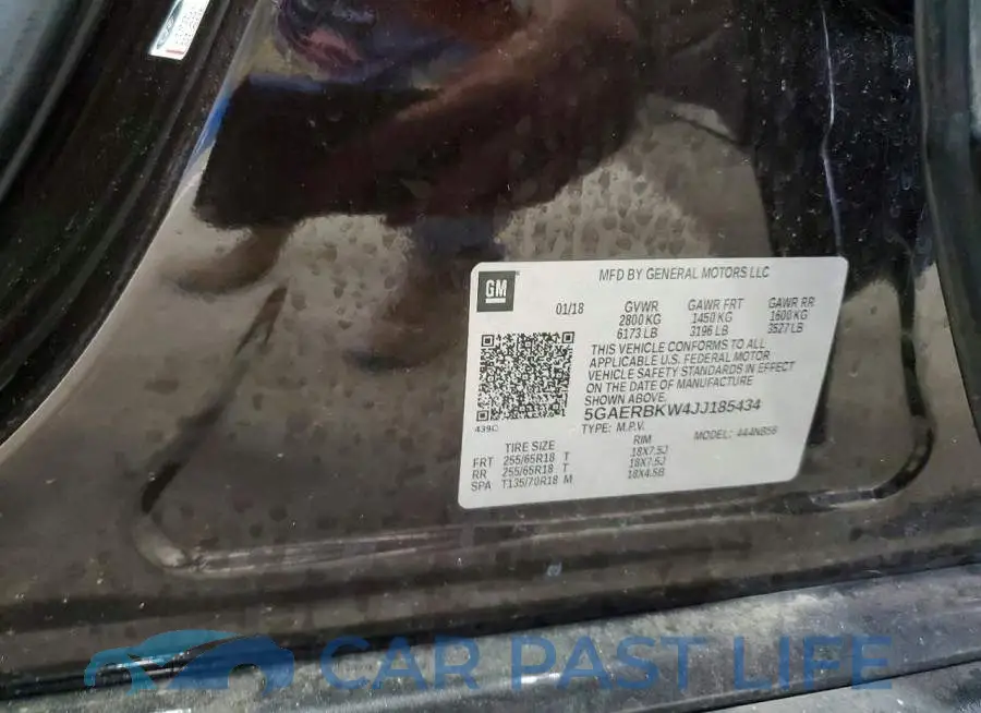 5GAERBKW4JJ185434# 13