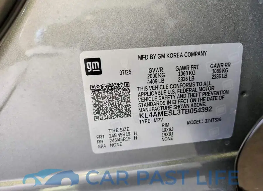 KL4AMESL3TB054392# 14