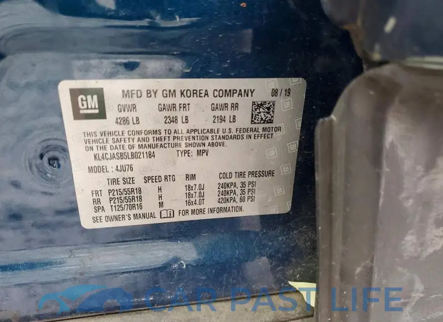KL4CJASB5LB021184# 13