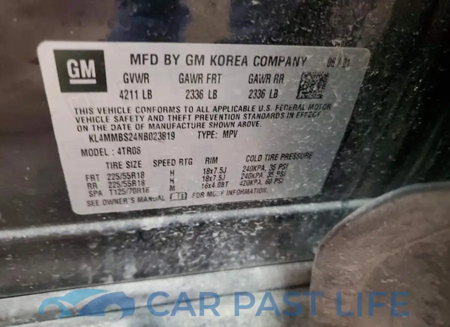 KL4MMBS24NB023819# 13