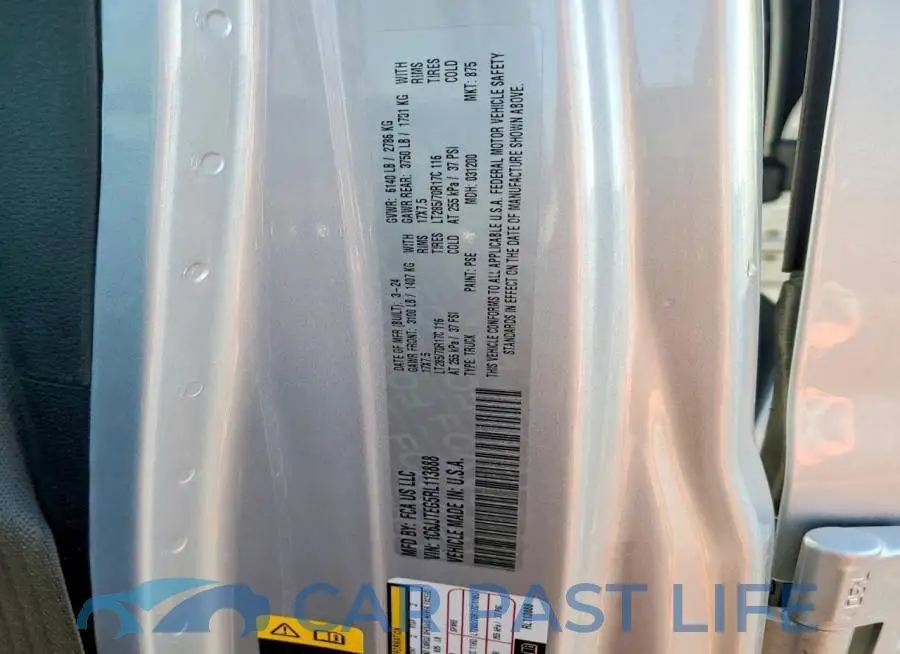 1C6JJTEG5RL113888# 13