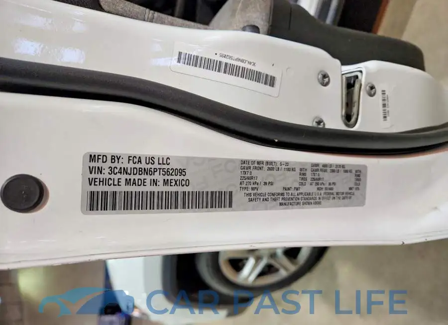 3C4NJDBN6PT562095# 13