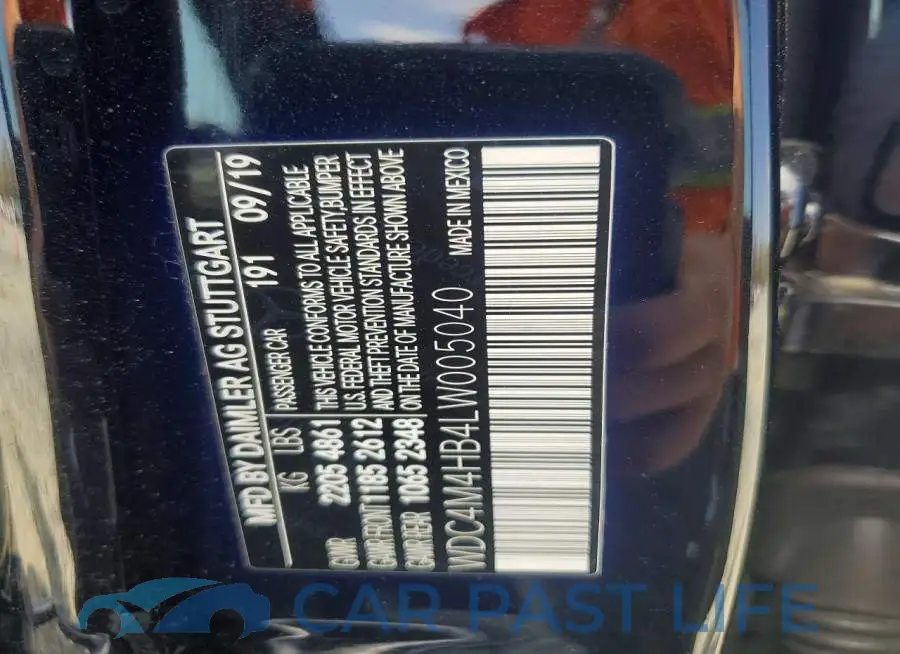 WDC4M4HB4LW005040# 13