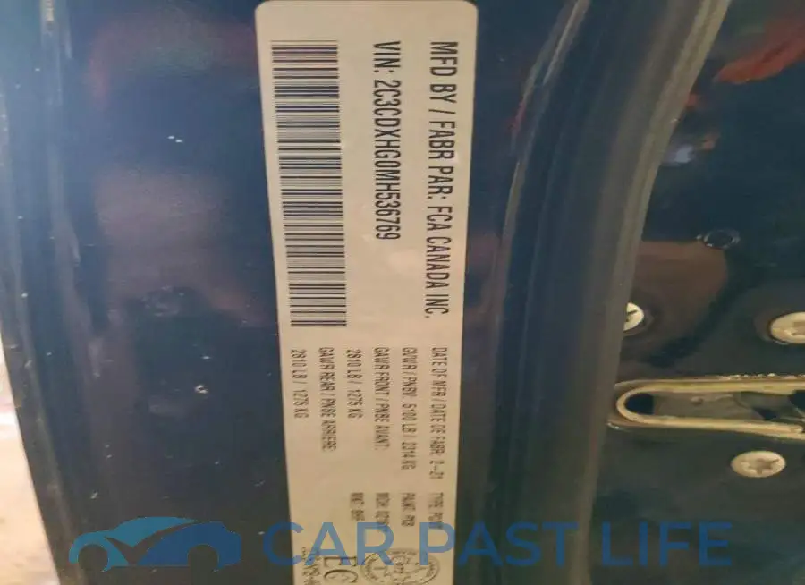 2C3CDXHG0MH536769# 12