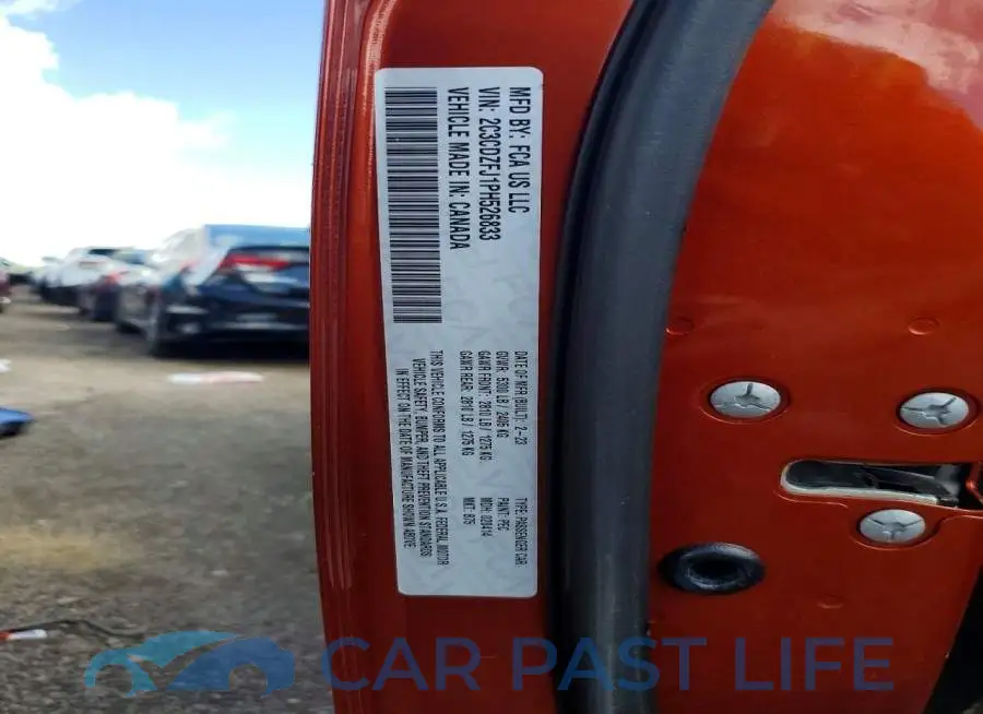 2C3CDZFJ1PH526833# 13