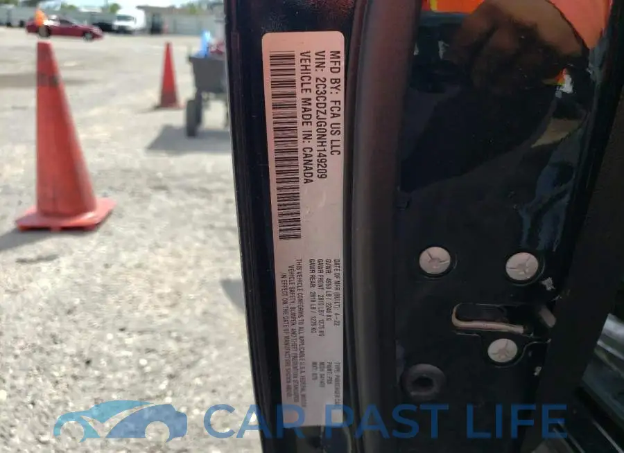 2C3CDZJG0NH149209# 12