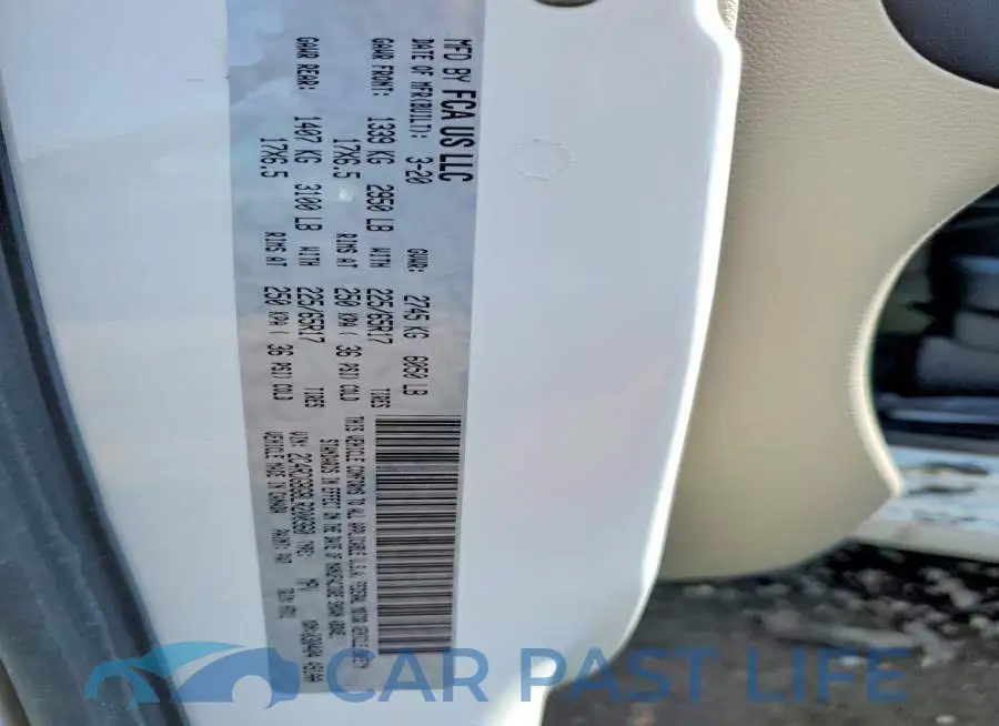 2C4RDGBG8LR200360# 12