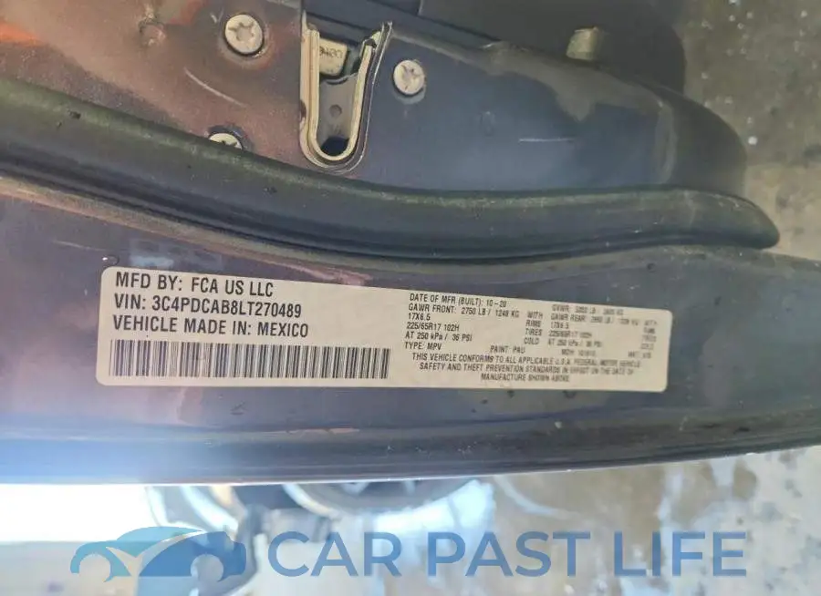 3C4PDCAB8LT270489# 14