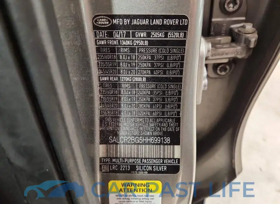 SALCR2BG5HH699138# 13