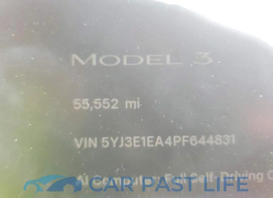 5YJ3E1EA4PF644831# 9