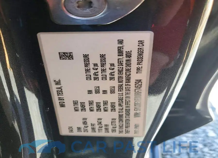 5YJ3E1EB0RF745294# 13