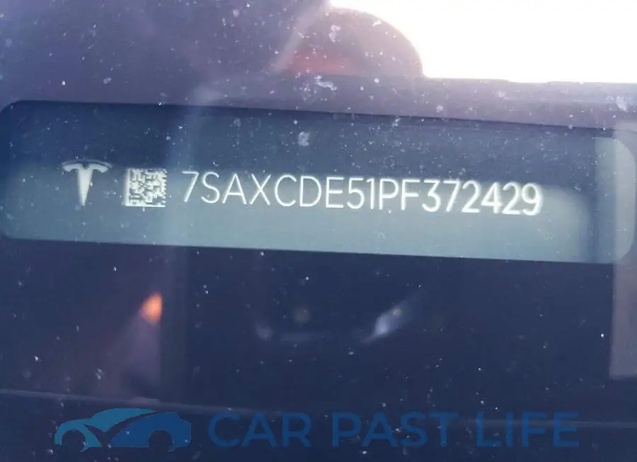 7SAXCDE51PF372429# 12