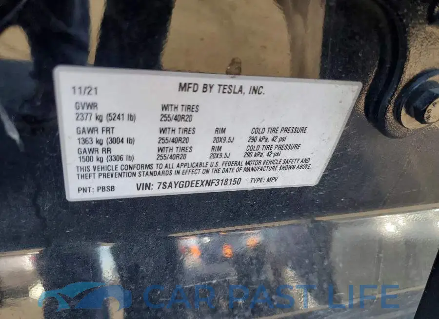 7SAYGDEEXNF318150# 13