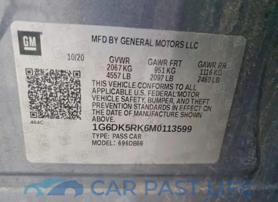 1G6DK5RK6M0113599# 12