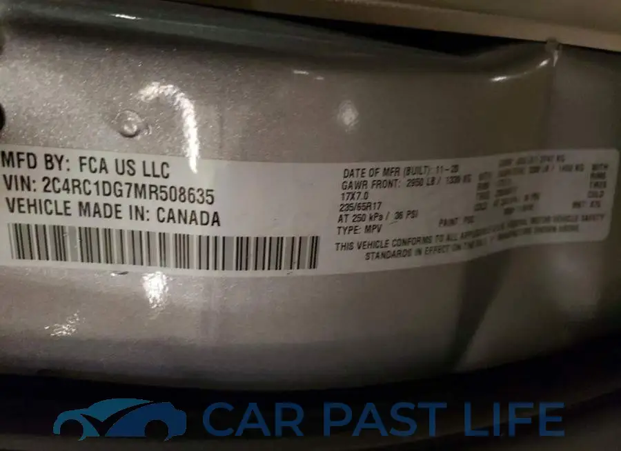 2C4RC1DG7MR508635# 13