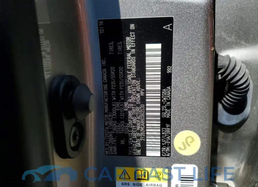 2T2BZMCA8HC062530# 13