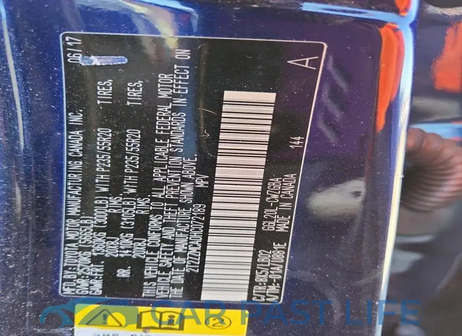 2T2ZZMCA0HC072189# 13