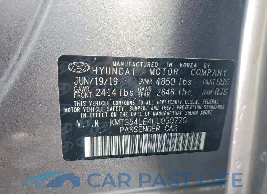 KMTG54LE4LU050770# 12