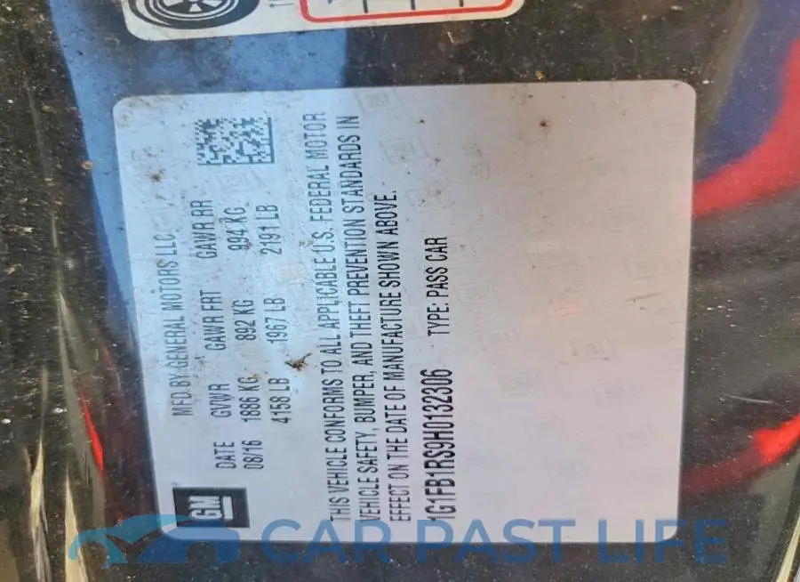 1G1FB1RS9H0132306# 12