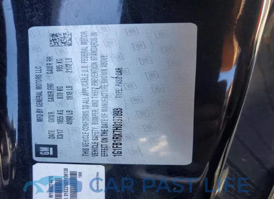 1G1FB1RX7H0197893# 12