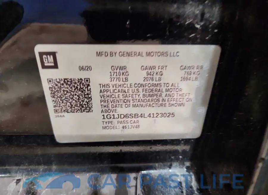 1G1JD6SB4L4123025# 13