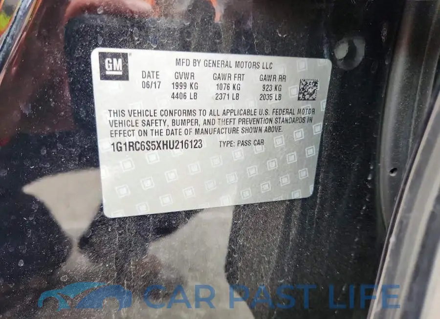 1G1RC6S5XHU216123# 12