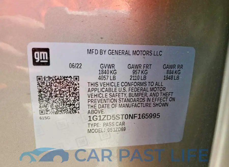 1G1ZD5ST0NF165995# 12