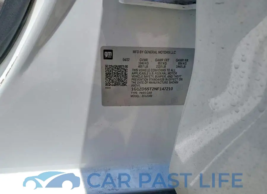 1G1ZD5ST2NF147210# 13