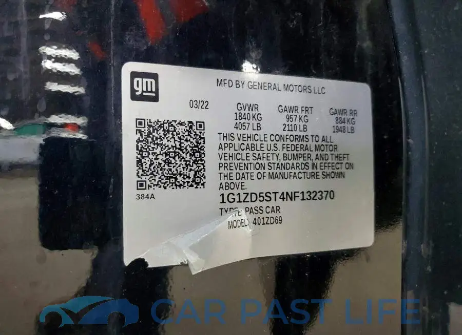 1G1ZD5ST4NF132370# 12