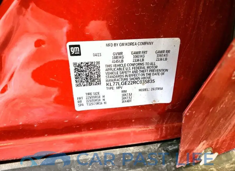 KL77LGE22RC035835# 13