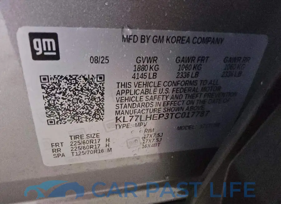 KL77LHEP3TC017787# 14