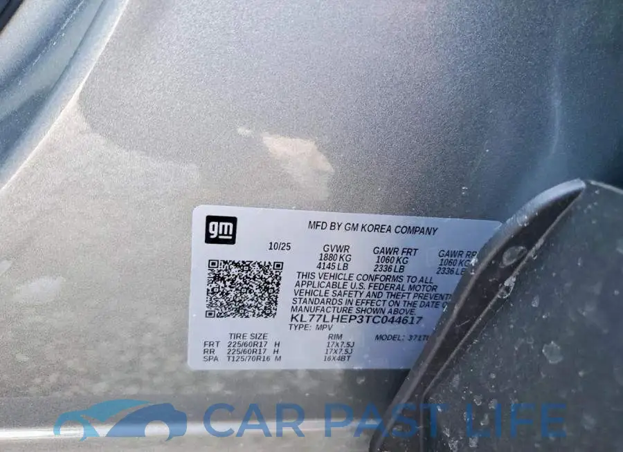 KL77LHEP3TC044617# 13