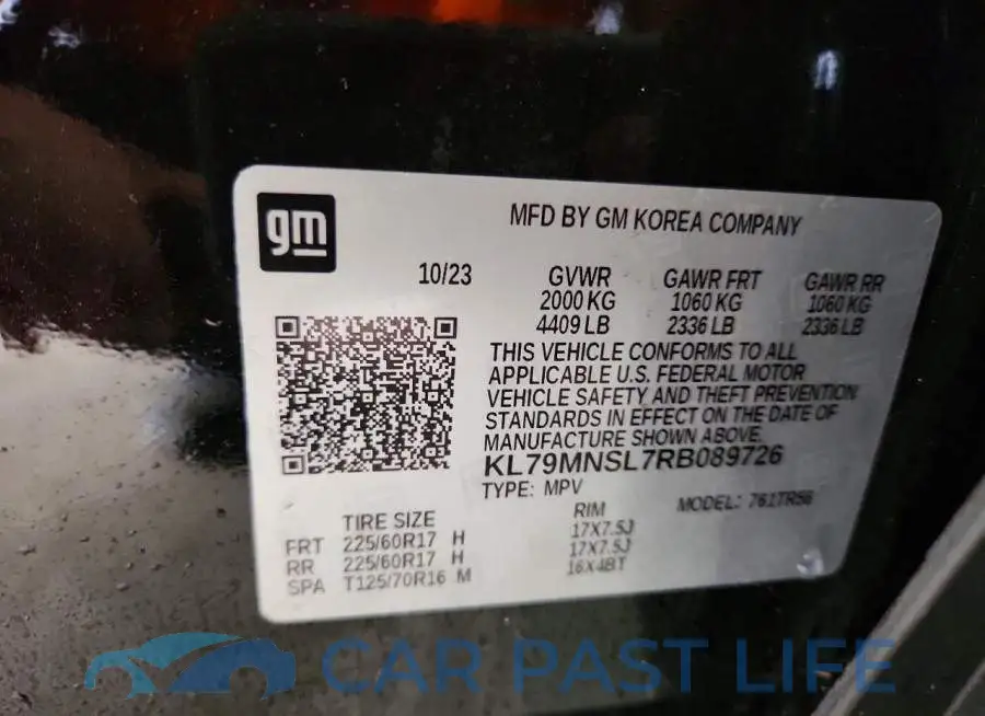 KL79MNSL7RB089726# 14