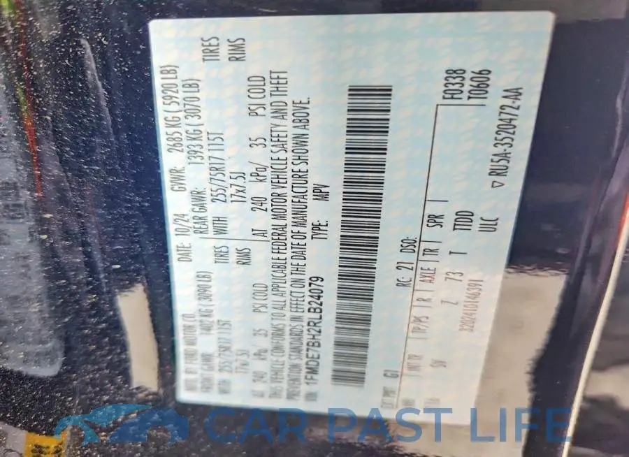 1FMDE7BH2RLB24079# 14