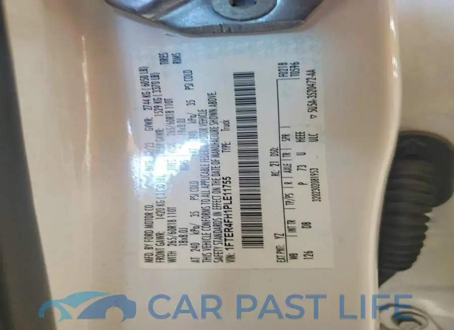 1FTER4FH1PLE11755# 12